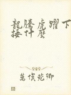 龙腾虎跃下一句接什么