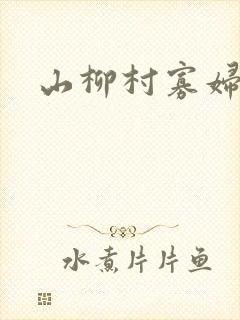 山柳村寡妇情史