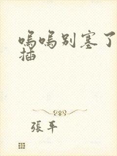 呜呜别塞了啊抽插