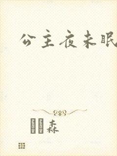 公主夜未眠封面