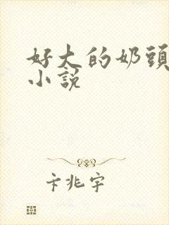 好大的奶头在线小说封面