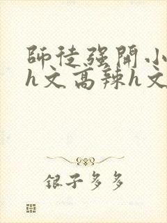 师徒强开小嫩苞h文高辣h文