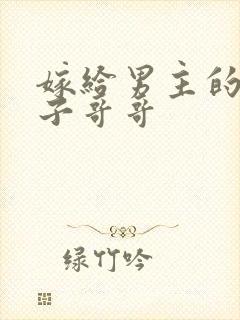 嫁给男主的病秧子哥哥