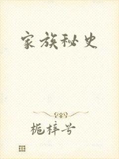 家族秘史封面