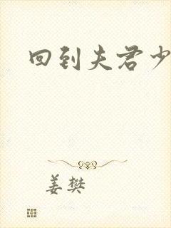 回到夫君少年时