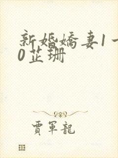 新婚娇妻1一40芷珊