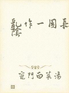 乱作一团长日光阴