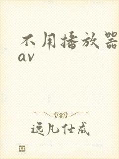 不用播放器的gav