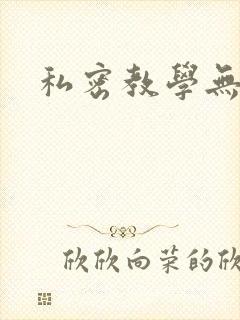 私密教学无删减