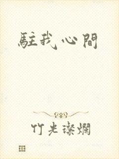 驻我心间
