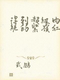 得到超级肉禽系统的紫岭红山