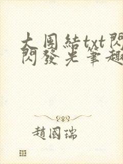 大团结txt闪闪发光笔趣阁