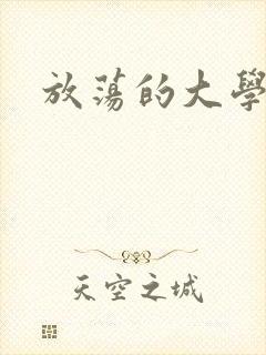 放荡的大学封面