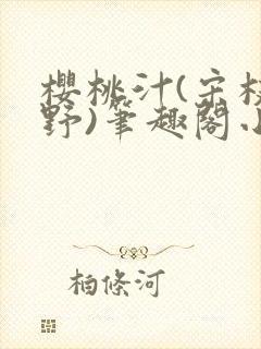 樱桃汁(宋枝江野)笔趣阁小说