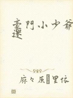 豪门小少爷是财迷