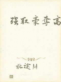 强取豪夺高干文