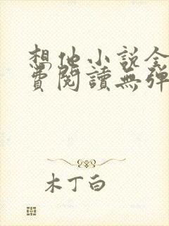 想他小说全文免费阅读无弹窗