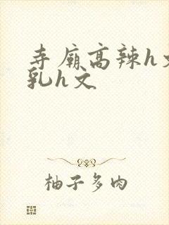 寺庙高辣h文乱乳h文