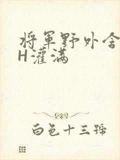 将军野外含公主H灌满