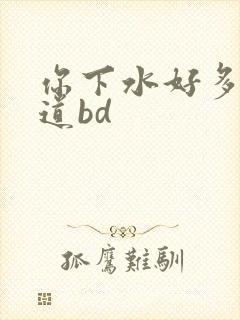 你下水好多下水道bd
