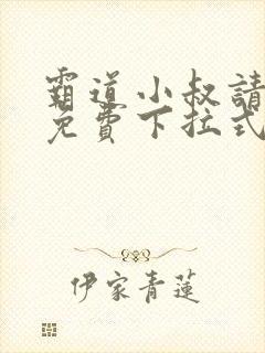 霸道小叔请轻撩免费下拉式