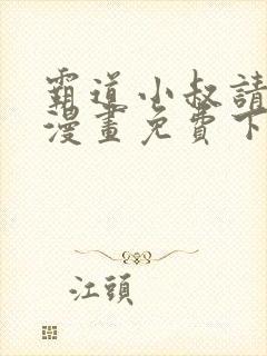 霸道小叔请轻撩漫画免费下拉式土豪