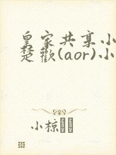 皇家共享小公主楚欢(aor)小说封面