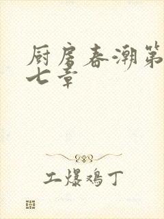 厨房春潮第三十七章