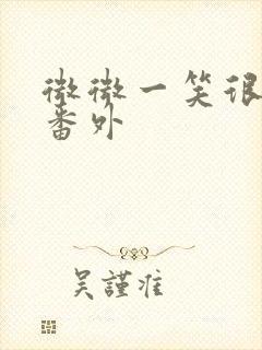 微微一笑很倾城番外