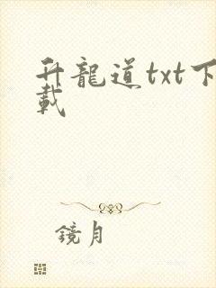 升龙道txt下载