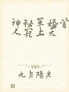 神秘军婚首长大人宠上天
