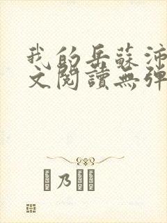 我的岳苏沛真全文阅读无弹窗笔趣阁