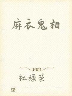 麻衣鬼相封面
