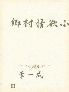 乡村情欲小说封面