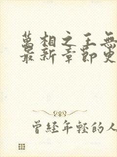 万相之王无弹窗最新章节更新封面