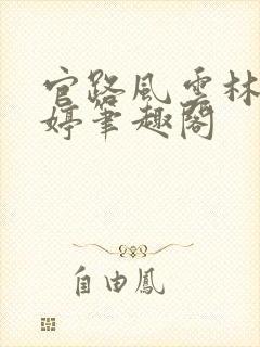 官路风云林海姜婷笔趣阁