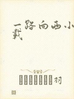 一路向西小说下载封面