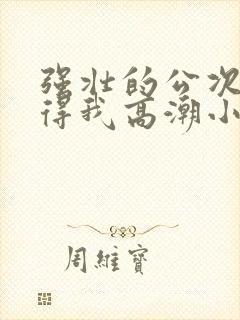 强壮的公次次弄得我高潮小说