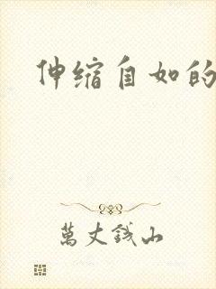 伸缩自如的爱封面