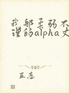 我那柔弱不能自理的alpha丈夫笔趣阁