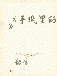 《手机里的秘密》封面