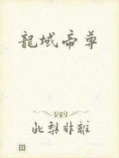 龙域帝尊封面