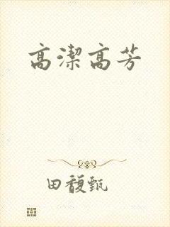 高洁高芳封面