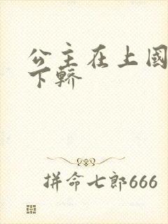 公主在上国师请下轿