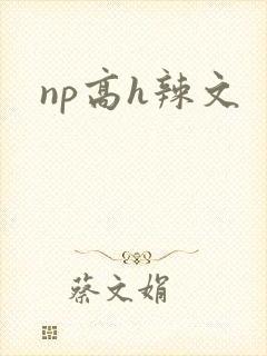 np高h辣文封面