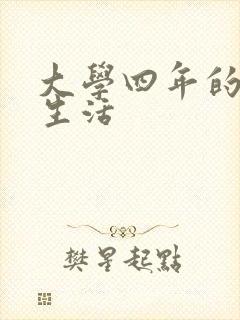 大学四年的贱奴生活封面