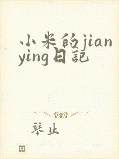 小米的jianying日记封面