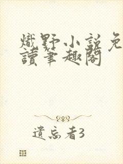 炽野小说免费阅读笔趣阁封面