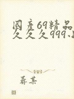 国产69精品久久久久999小说