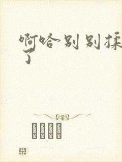 啊哈别别揉那处了